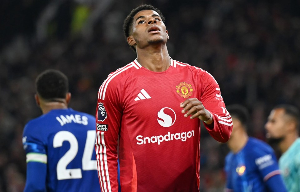 Rashford still has a Man United contract until 2028