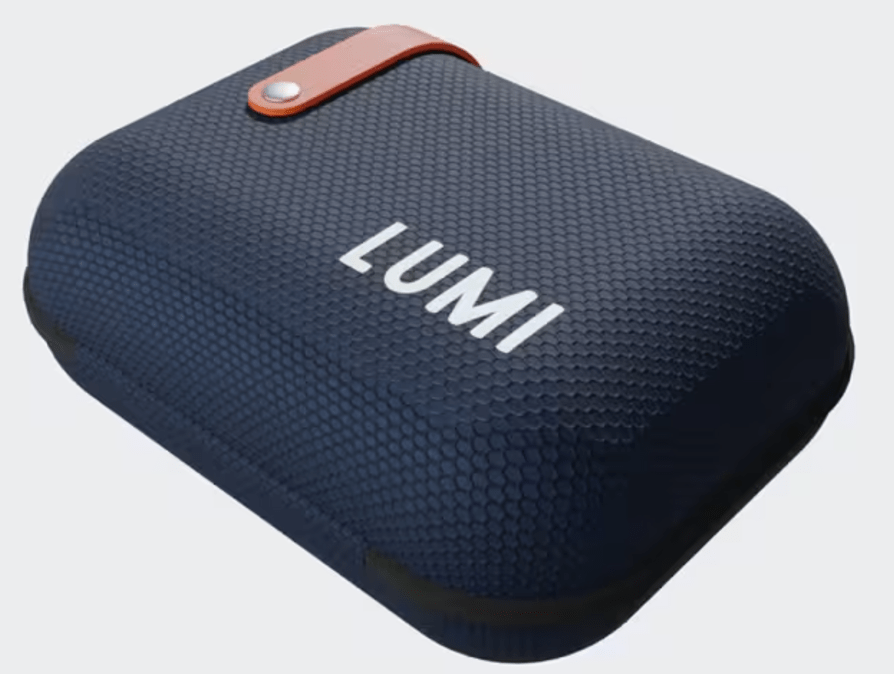 Take the Lumi miniPro massage gun on the move in style