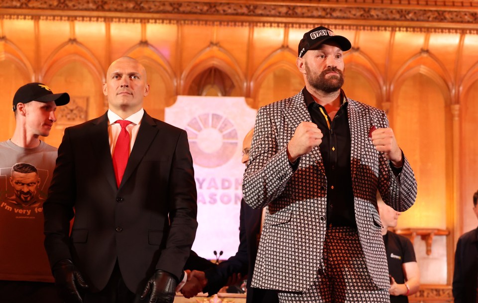 Fury and Usyk are rematching this weekend f