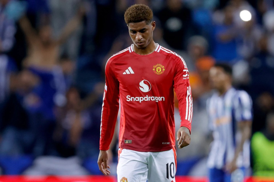 Rashford was left out of Manchester United's last two matchday squads and recently expressed his desire to leave the club