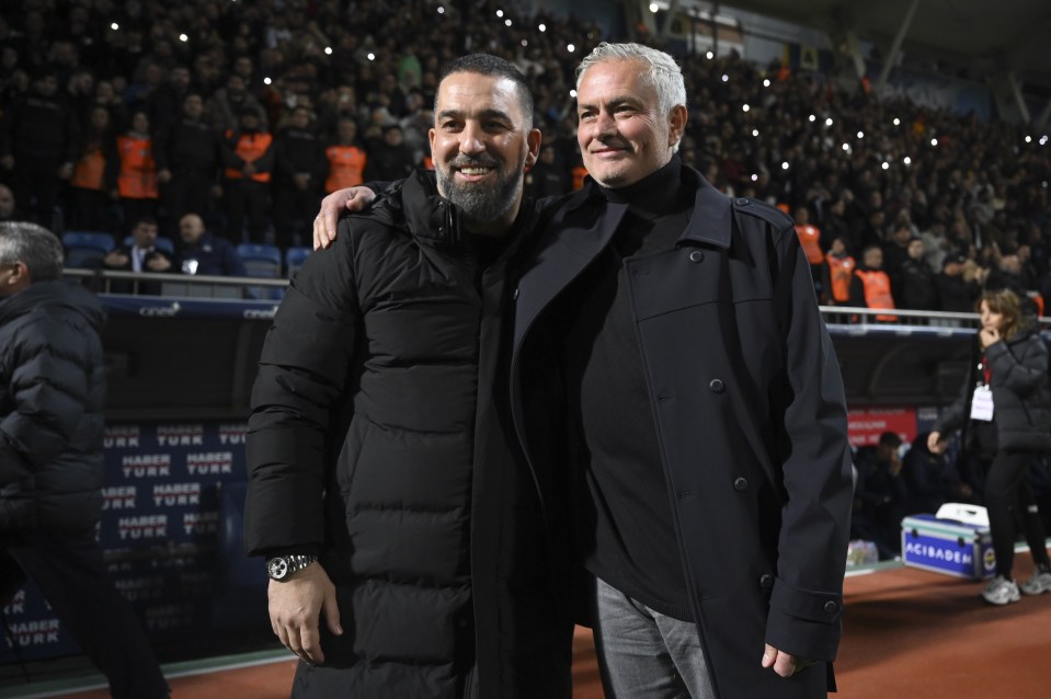 There were pleasantries exchanged between Turan and Mourinho pre-match, before the red mist descended on Turan